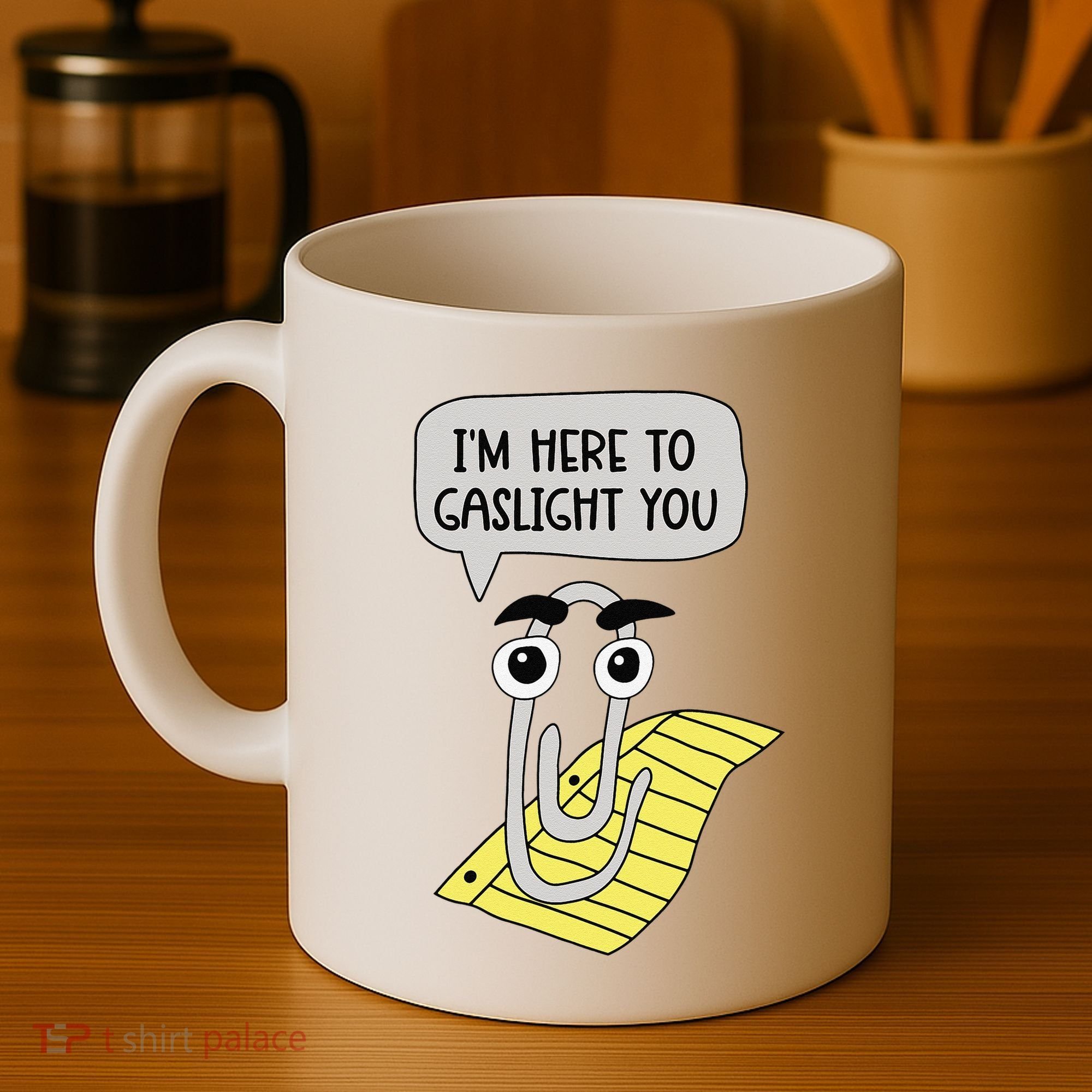I'm here to gaslight you Funny  Coffee Mug