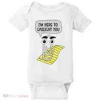 I'm here to gaslight you Funny  Baby Bodysuit thumb 0