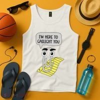 I'm here to gaslight you Funny  Tank Top thumb 4
