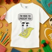 I'm here to gaslight you Funny  Kids T-Shirt thumb 3