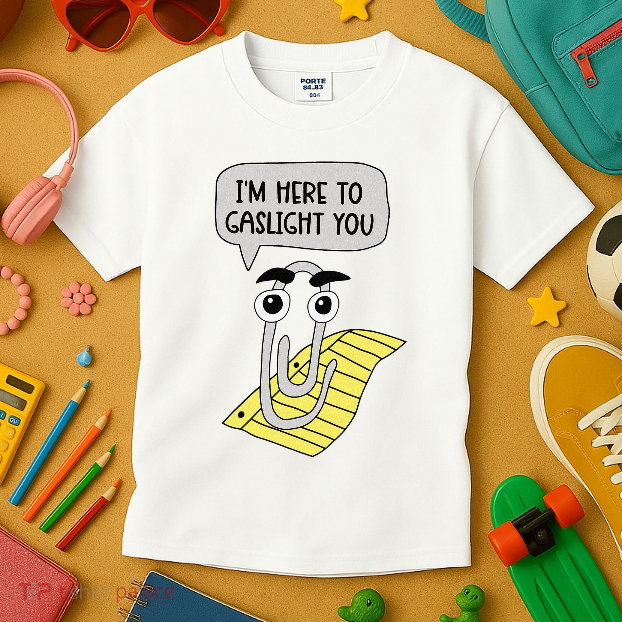 I'm here to gaslight you Funny  Kids T-Shirt