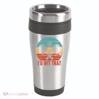 I'd Hit That Funny Pickleball Retro 16oz Travel Tumbler thumb 0
