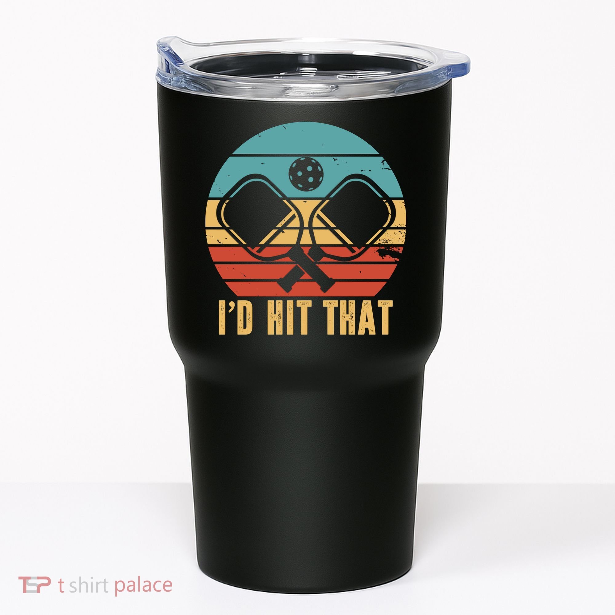 I'd Hit That Funny Pickleball Retro Tumbler