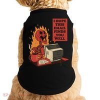 I Hope This Email Finds You Well Funny Doggie Tank thumb 0