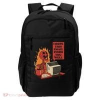 I Hope This Email Finds You Well Funny Backpack thumb 0