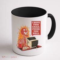 I Hope This Email Finds You Well Funny Coffee Mug thumb 1