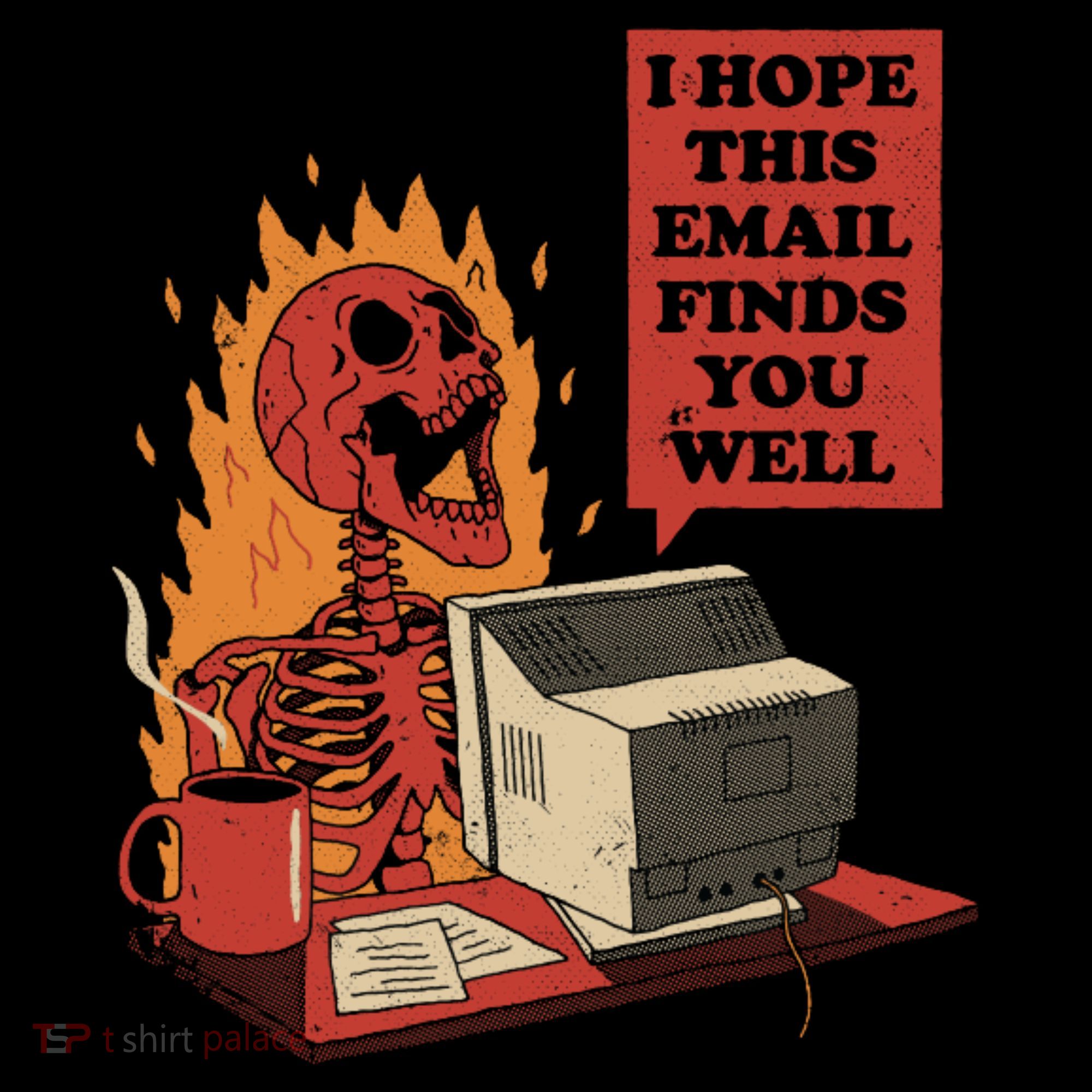I Hope This Email Finds You Well Funny Mousepad