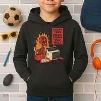 I Hope This Email Finds You Well Funny Kids Hoodie thumb 2