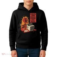 I Hope This Email Finds You Well Funny Kids Hoodie thumb 4