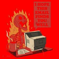 I Hope This Email Finds You Well Funny Santa Hat thumb 1