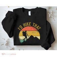 ID Hike That Mountains Hiking Hiker Sweatshirt thumb 2