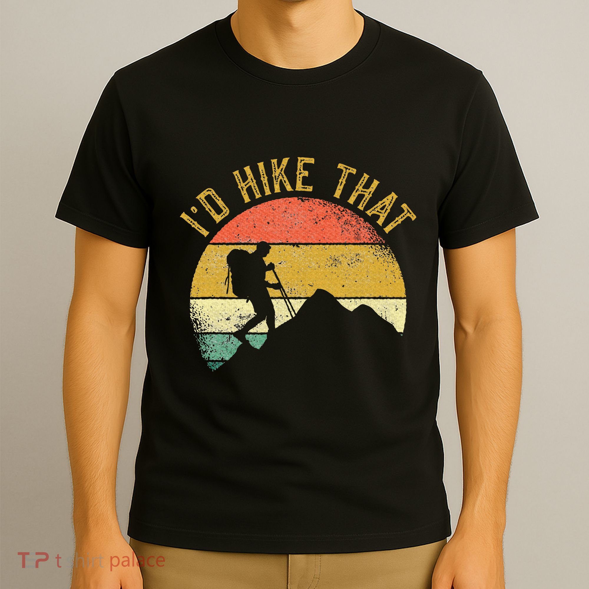 ID Hike That Mountains Hiking Hiker T-Shirt