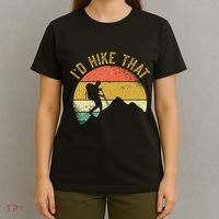ID Hike That Mountains Hiking Hiker T-Shirt thumb 4