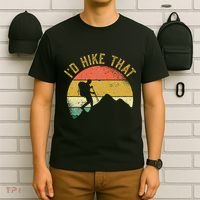 ID Hike That Mountains Hiking Hiker T-Shirt thumb 6
