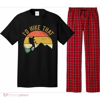 ID Hike That Mountains Hiking Hiker Pajama Set