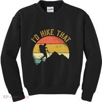 ID Hike That Mountains Hiking Hiker Kids Sweatshirt thumb 0