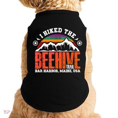 I Hiked The Beehive Trail Acadia National Park Doggie Tank