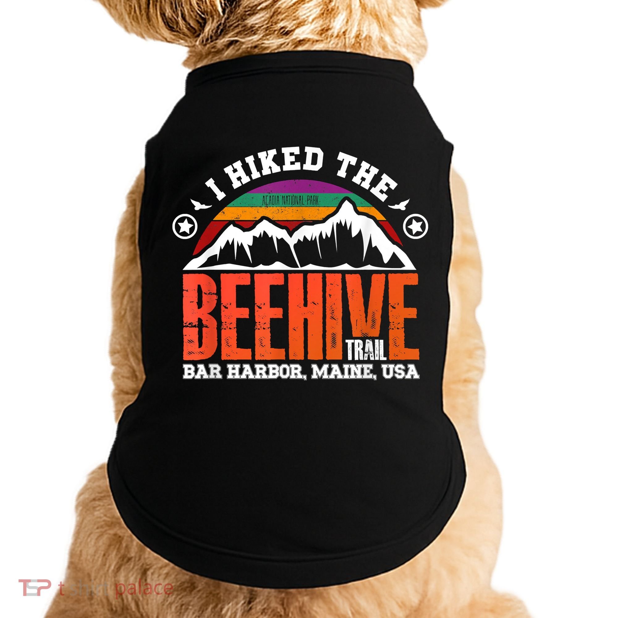 I Hiked The Beehive Trail Acadia National Park Doggie Tank