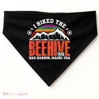 I Hiked The Beehive Trail Acadia National Park USA-Made Doggie Bandana thumb 0