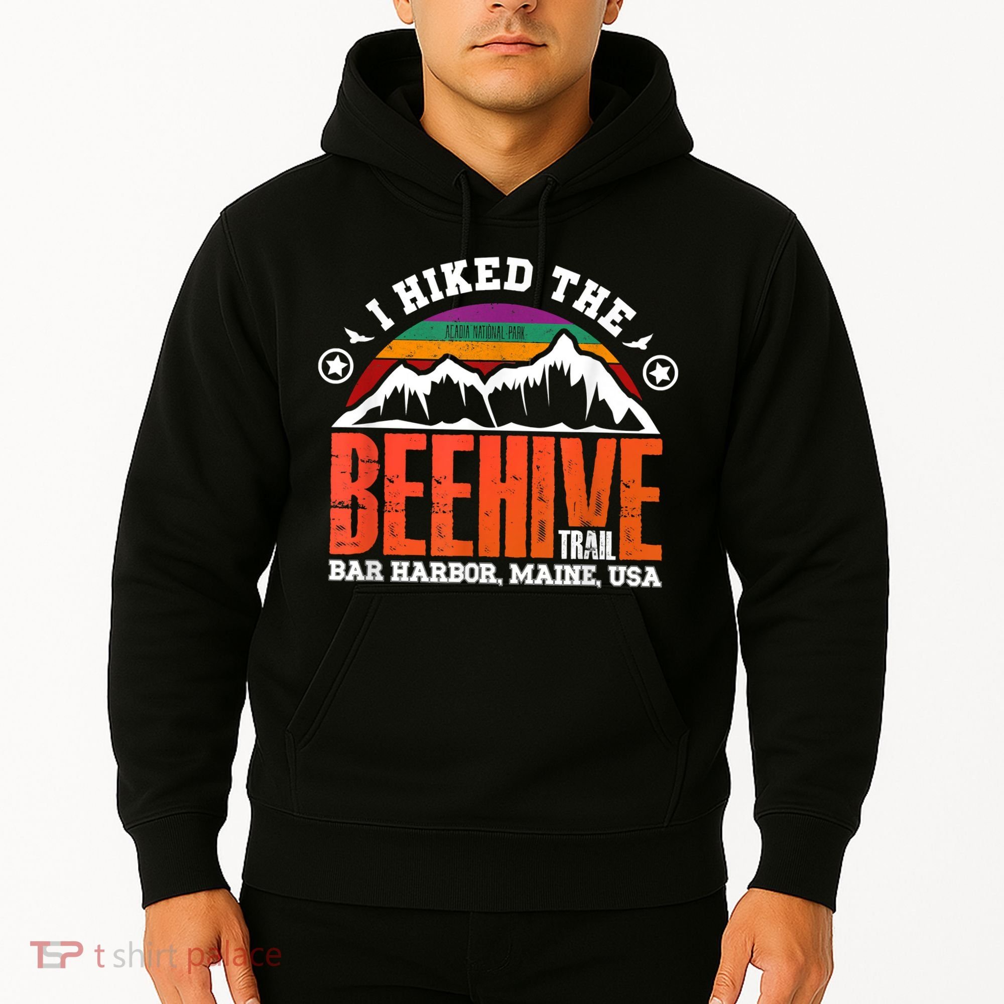 I Hiked The Beehive Trail Acadia National Park Hoodie