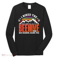 I Hiked The Beehive Trail Acadia National Park Long Sleeve Shirt thumb 0