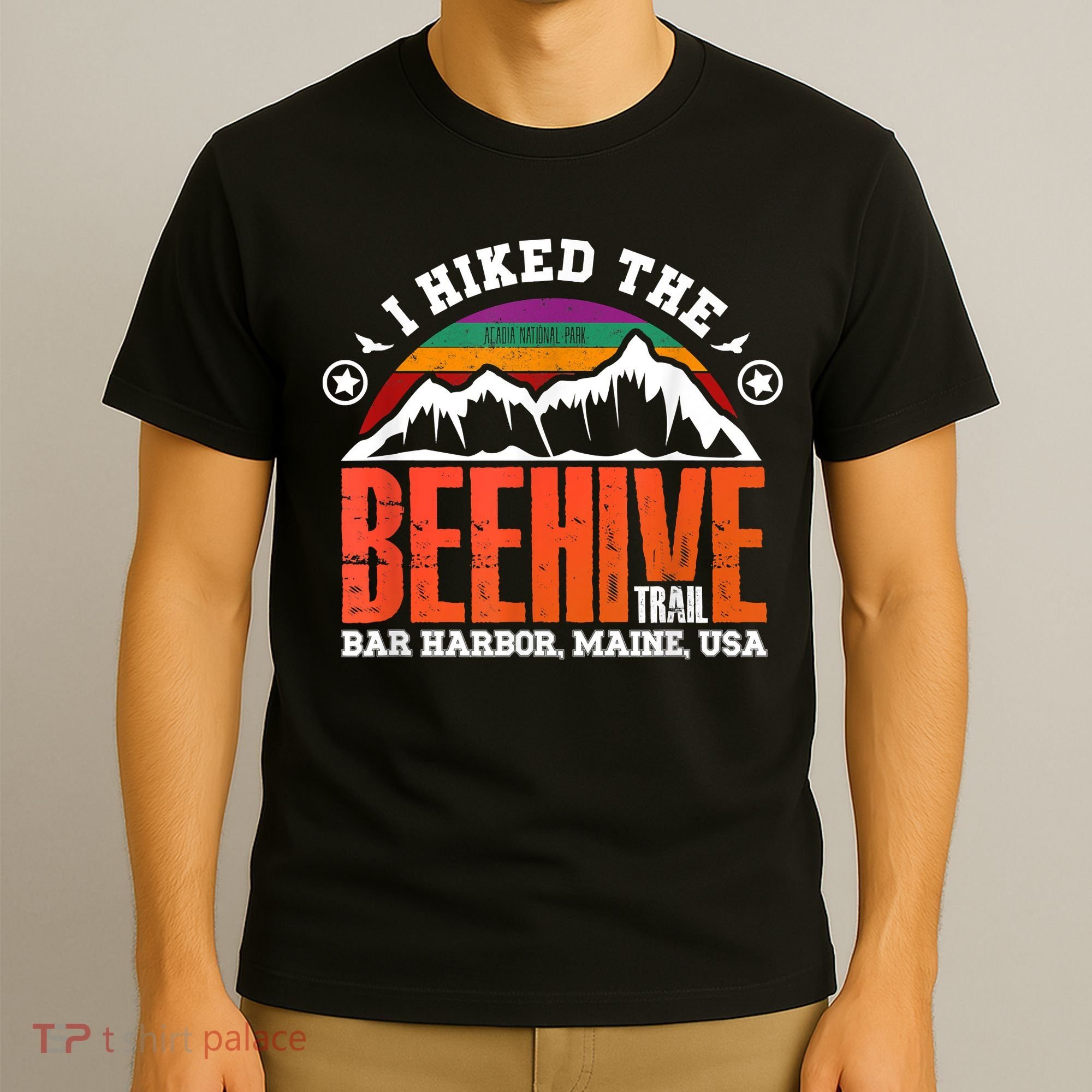 I Hiked The Beehive Trail Acadia National Park T-Shirt