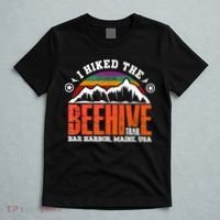 I Hiked The Beehive Trail Acadia National Park T-Shirt thumb 5