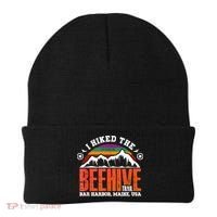 I Hiked The Beehive Trail Acadia National Park Beanie thumb 0
