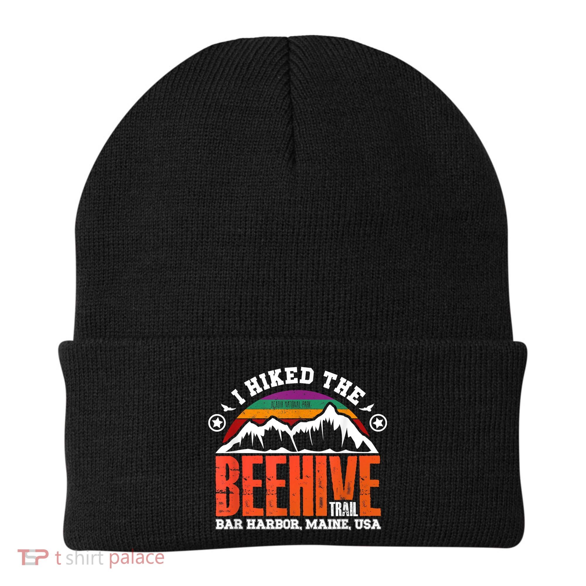 I Hiked The Beehive Trail Acadia National Park Beanie