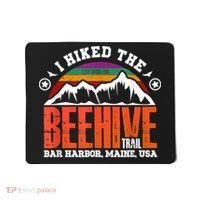 I Hiked The Beehive Trail Acadia National Park Mousepad thumb 0