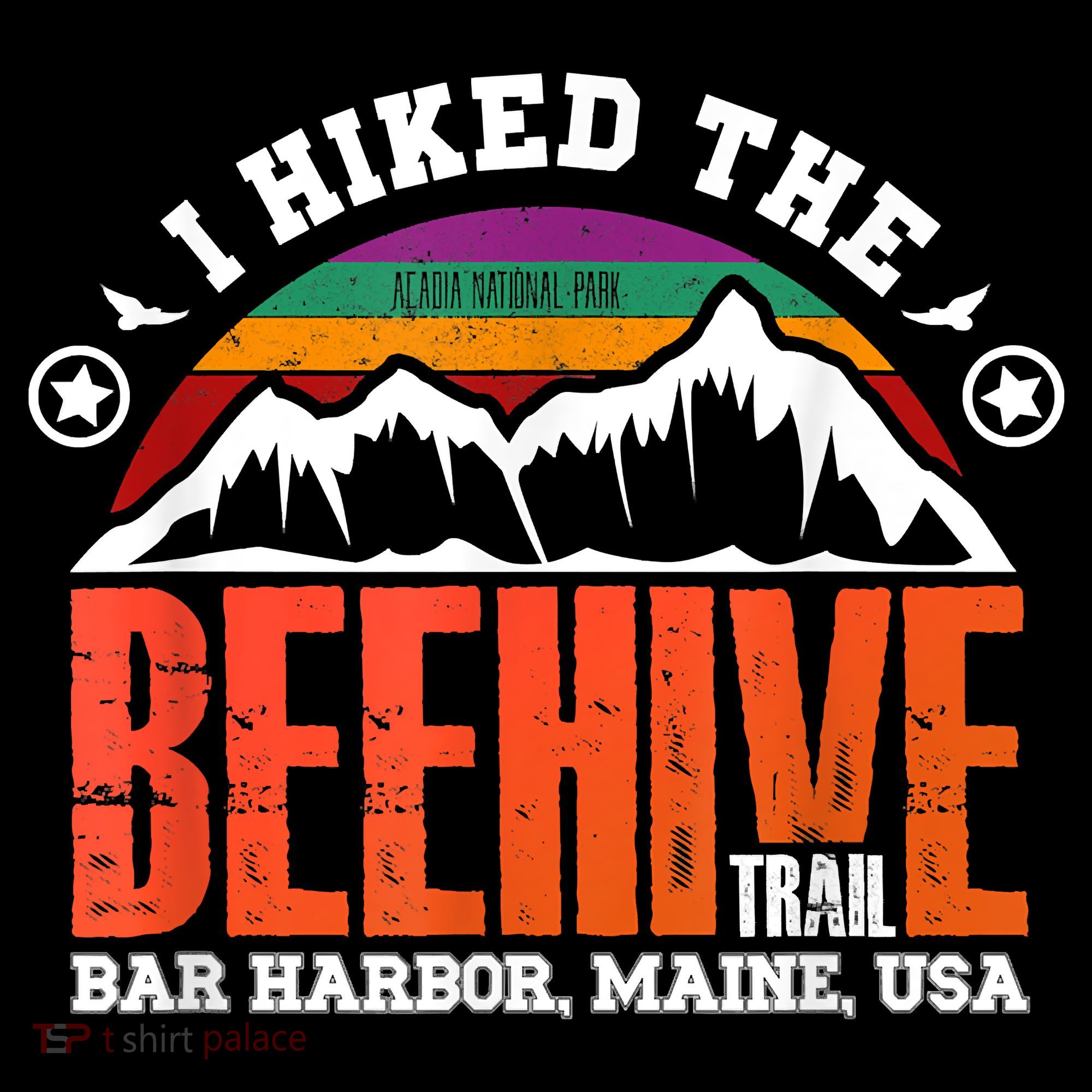 I Hiked The Beehive Trail Acadia National Park Mousepad