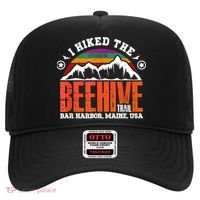 I Hiked The Beehive Trail Acadia National Park Hat thumb 0