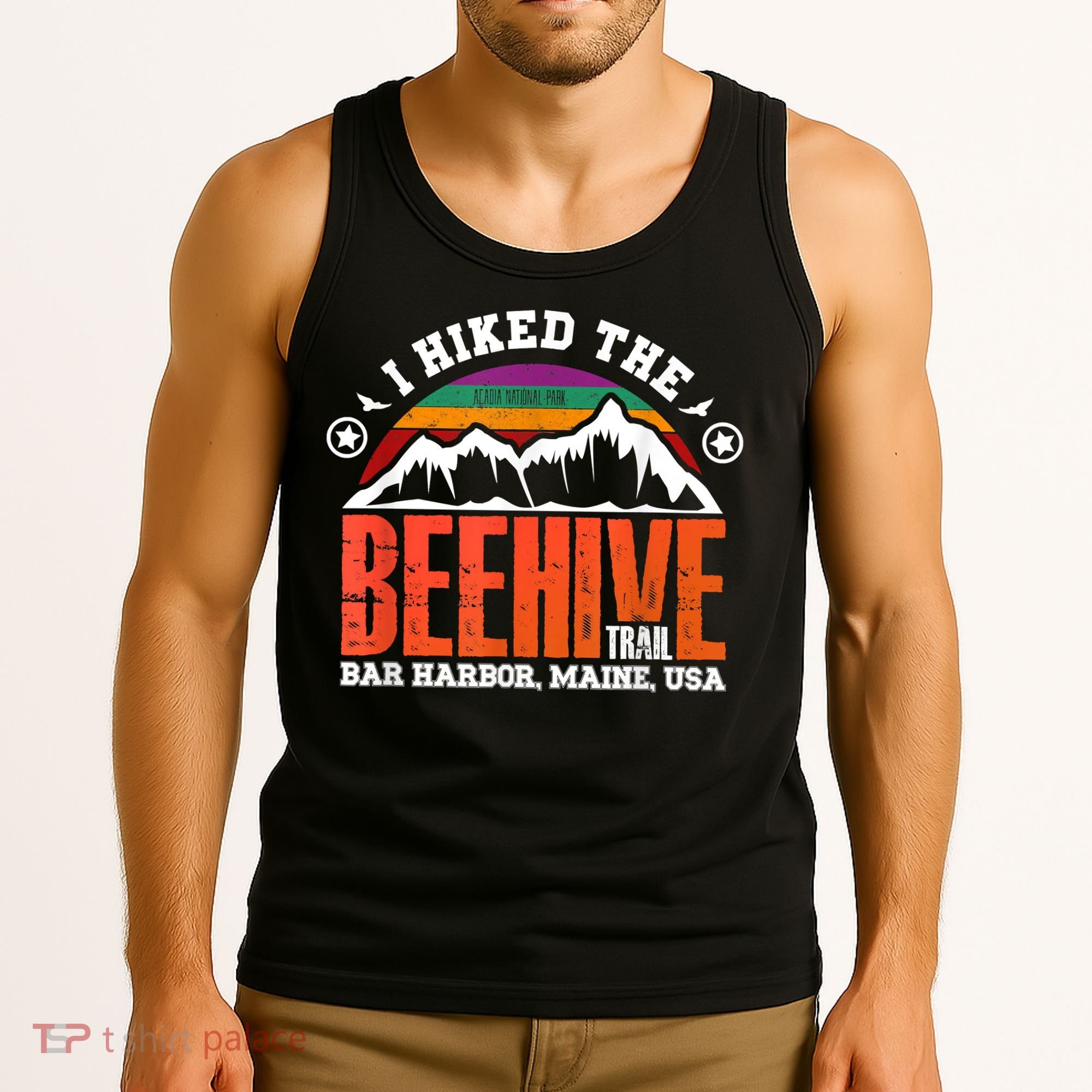 I Hiked The Beehive Trail Acadia National Park Tank Top