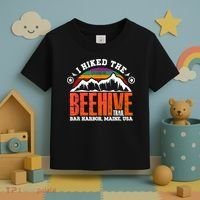 I Hiked The Beehive Trail Acadia National Park Toddler T-Shirt thumb 3