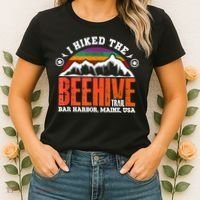 I Hiked The Beehive Trail Acadia National Park Women's T-Shirt thumb 2