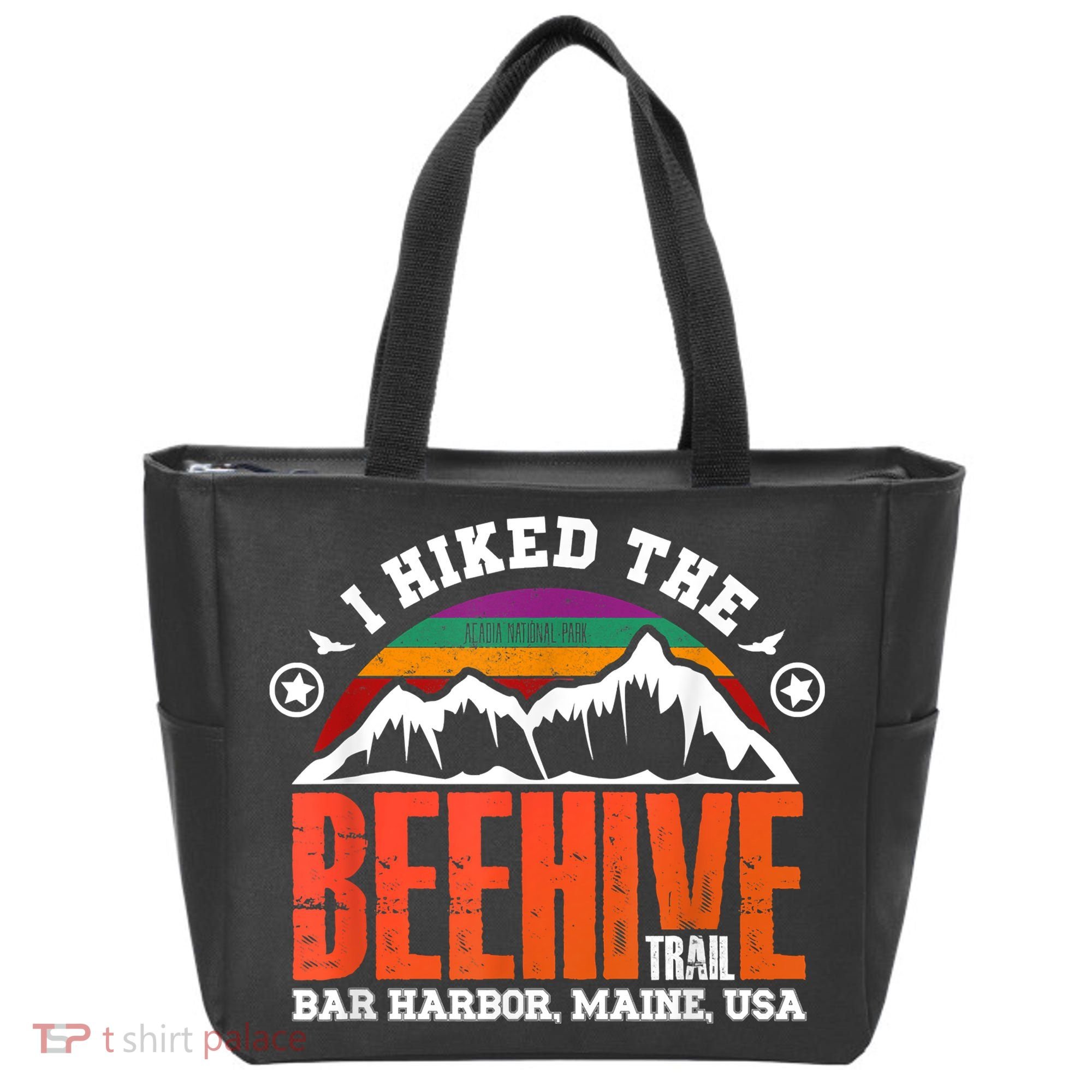 I Hiked The Beehive Trail Acadia National Park Tote Bag