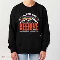 I Hiked The Beehive Trail Acadia National Park Women's Sweatshirt thumb 0