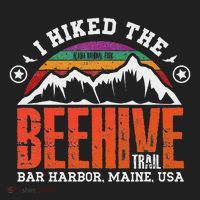 I Hiked The Beehive Trail Acadia National Park Women's Sweatshirt thumb 2