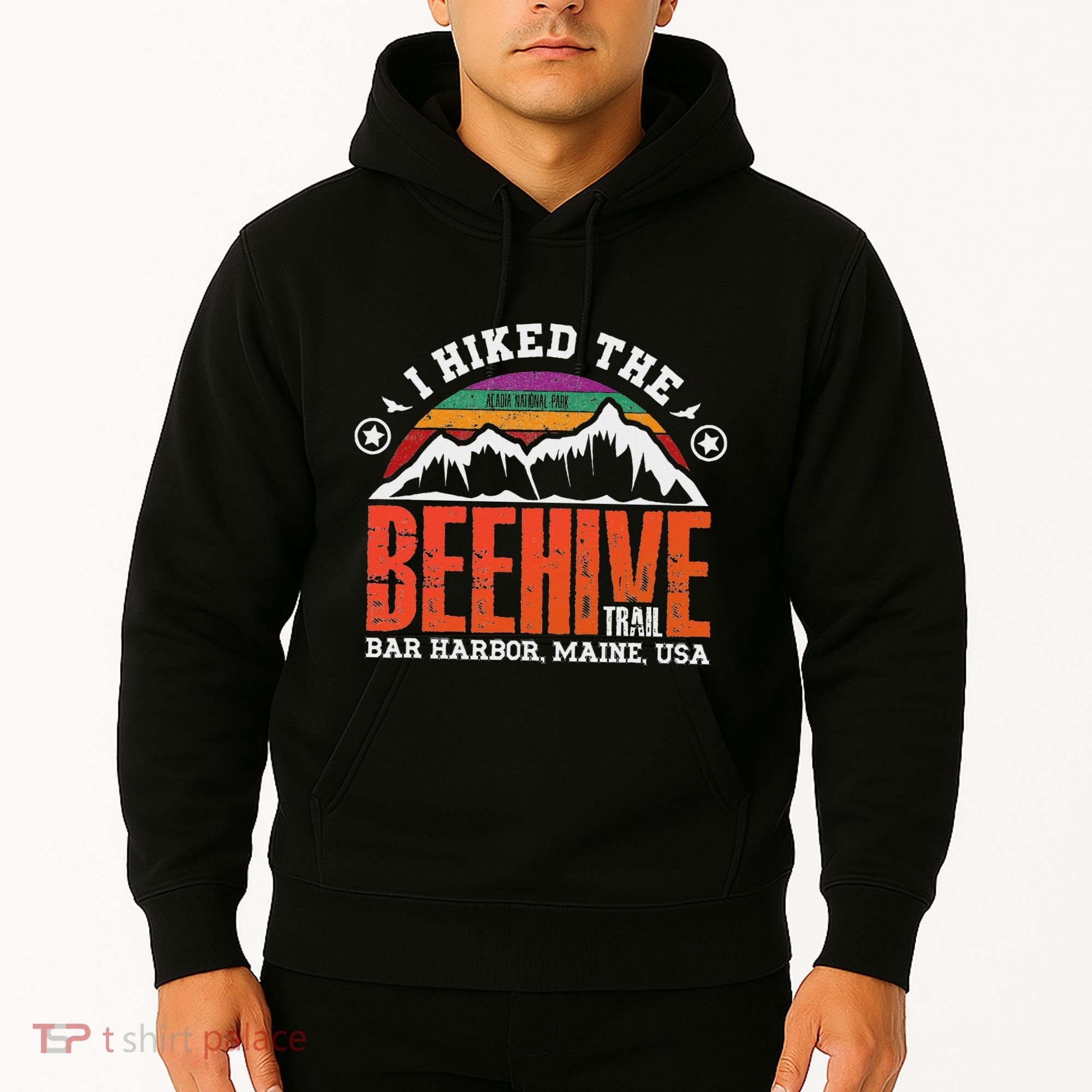 I Hiked The Beehive Trail Acadia National Park Hoodie