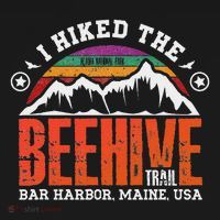 I Hiked The Beehive Trail Acadia National Park Sweatshirt thumb 3