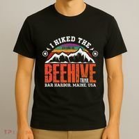 I Hiked The Beehive Trail Acadia National Park T-Shirt thumb 3