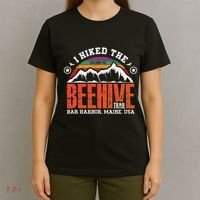 I Hiked The Beehive Trail Acadia National Park T-Shirt thumb 4