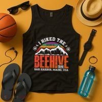 I Hiked The Beehive Trail Acadia National Park Tank Top thumb 4