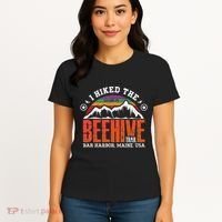 I Hiked The Beehive Trail Acadia National Park Women's T-Shirt thumb 4