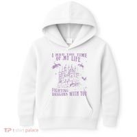 I Had The Time Of My Life Fighting Dragons With You Mythical Kids Hoodie thumb 0