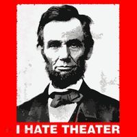 I Hate Theater Abraham Abe Lincoln Funny President Meme Santa Hat thumb 1