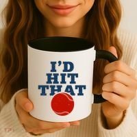 I'd Hit That Baseball Lover Funny Coffee Mug thumb 3