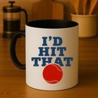 I'd Hit That Baseball Lover Funny Coffee Mug thumb 4