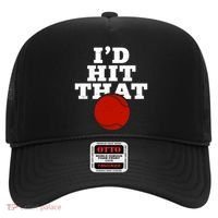 I'd Hit That Baseball Lover Funny Hat thumb 0
