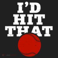 I'd Hit That Baseball Lover Funny Hat thumb 2